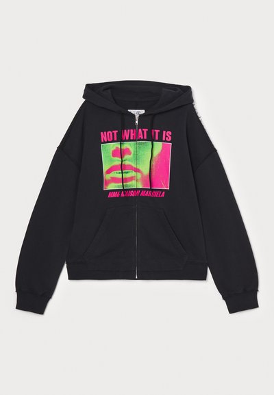 MM6 Maison Margiela Užtrauktuku užsegamas treningas - black