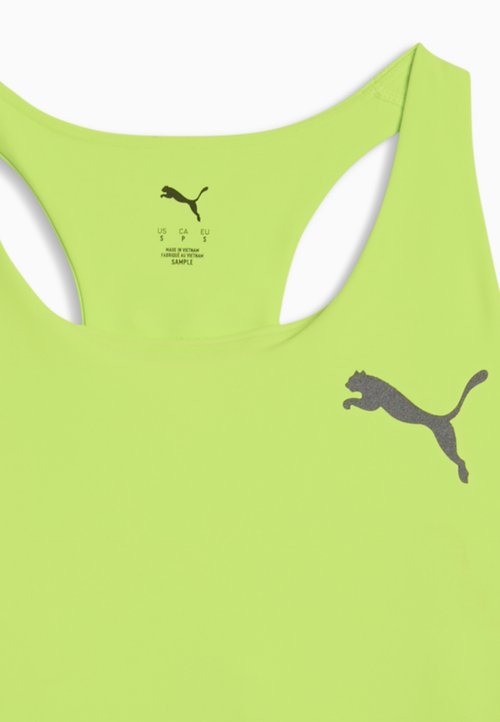 PUMA W LIGHTSPEED CROP TOP - Top - sunny lime — photo 6