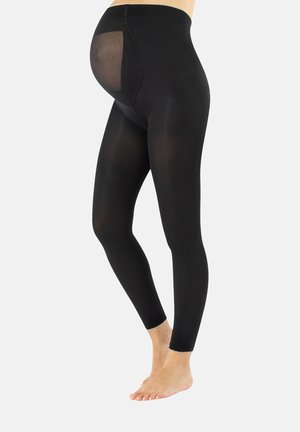 Calzitaly MATERNITY FOOTLESS TIGHTS - 100 DEN - Medias - black