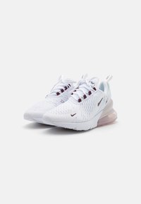 Nike Sportswear AIR MAX 270 - Sportcipő - white/burgundy crush/platinum violet