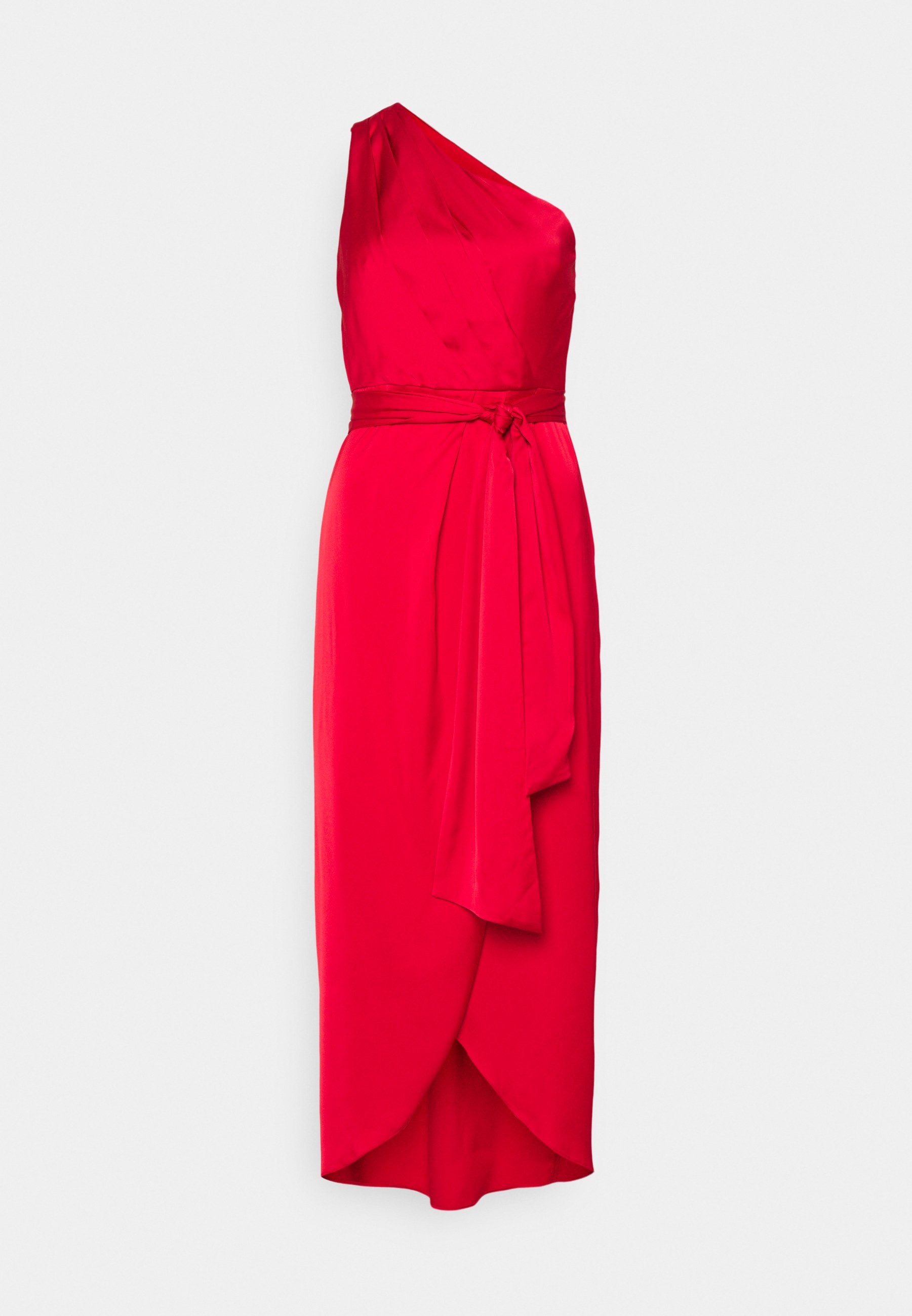 Forever New One Shoulder Cocktailkleid Festliches Kleid Red Rot Zalando De 