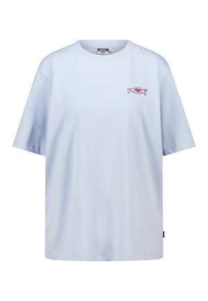 T-shirt print - light blue