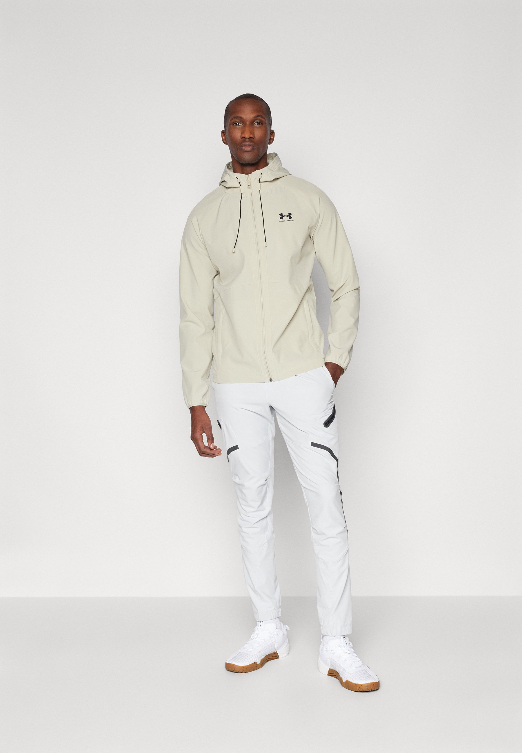 Under Armour VIBE - Windbreaker - khaki base/black/khaki