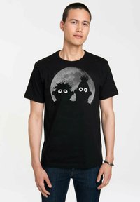 LOGOSHIRT SESAMSTRASSE - ERNIE BERT - Print T-shirt - schwarz