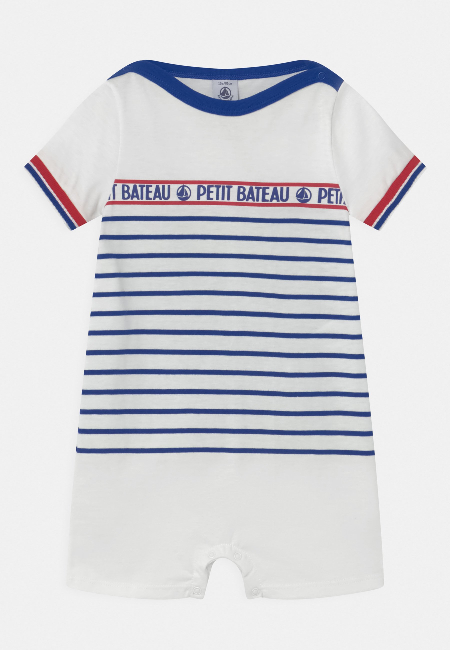 Petit Bateau Combicourt Combinaison Marshmallow Blanc Zalando Fr