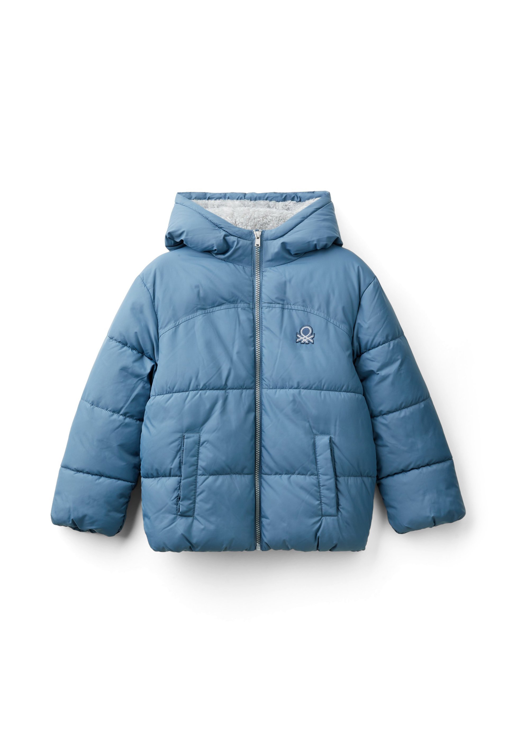 United Colors of Benetton PADDED JACKET WITH TEDDY INTERIOR