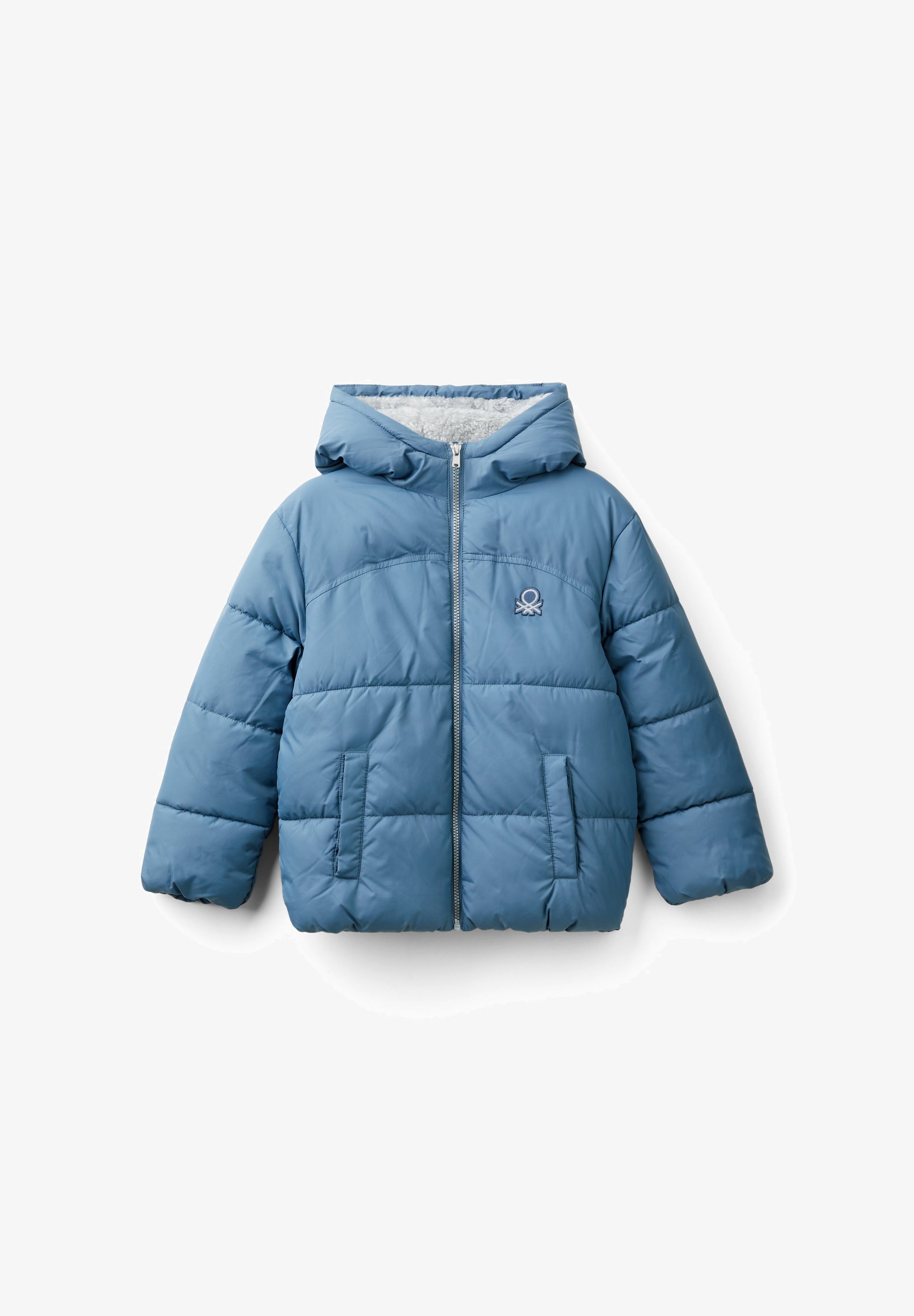 United Colors of Benetton PADDED JACKET WITH TEDDY INTERIOR