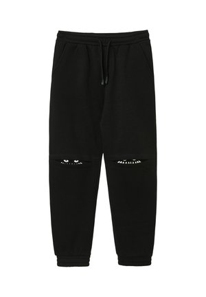 GINNICO LUNGO STAMPE - Pantaloni sportivi - nero ultrablack