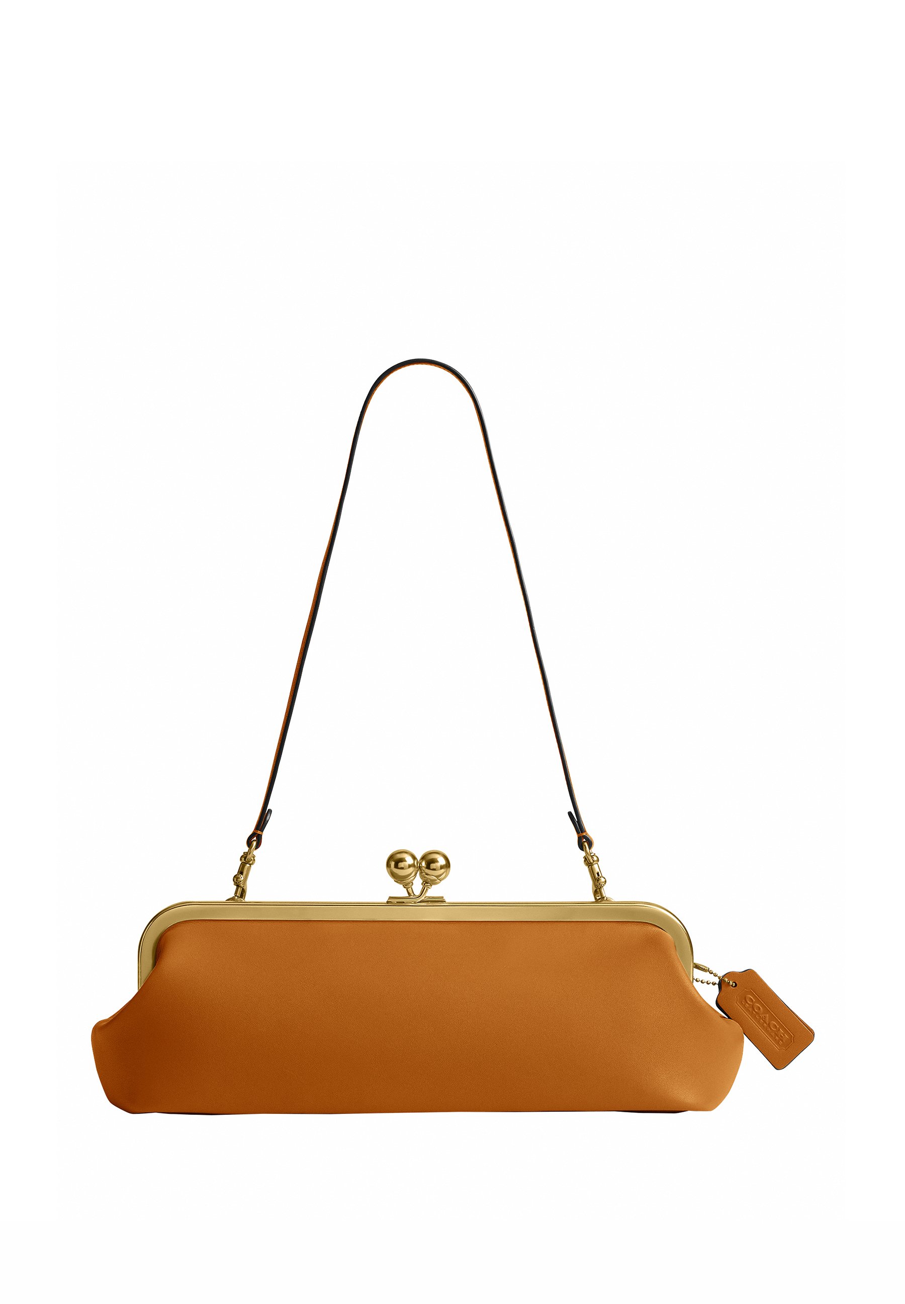 COACH BUY NOW KISSLOCK FRAME BAG 30 - Crossbody bag - b saffron