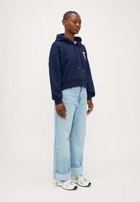 GAP Petite ABBREV HOOD - Mikina - navy