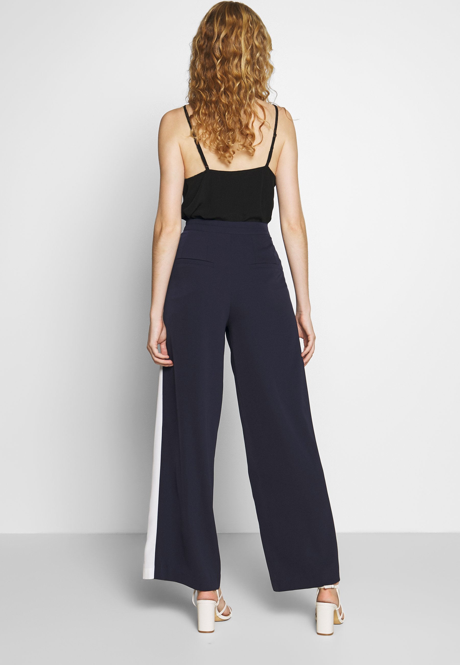 Culture CUANITTA PANTS Bukse blue irisblå Zalando.no Culture CUANITTA PANTS - Bukse - blue iris