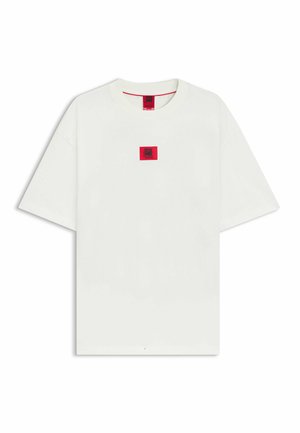 HUGO DLAWNER_SLAWN_IN - Print T-shirt - natural two