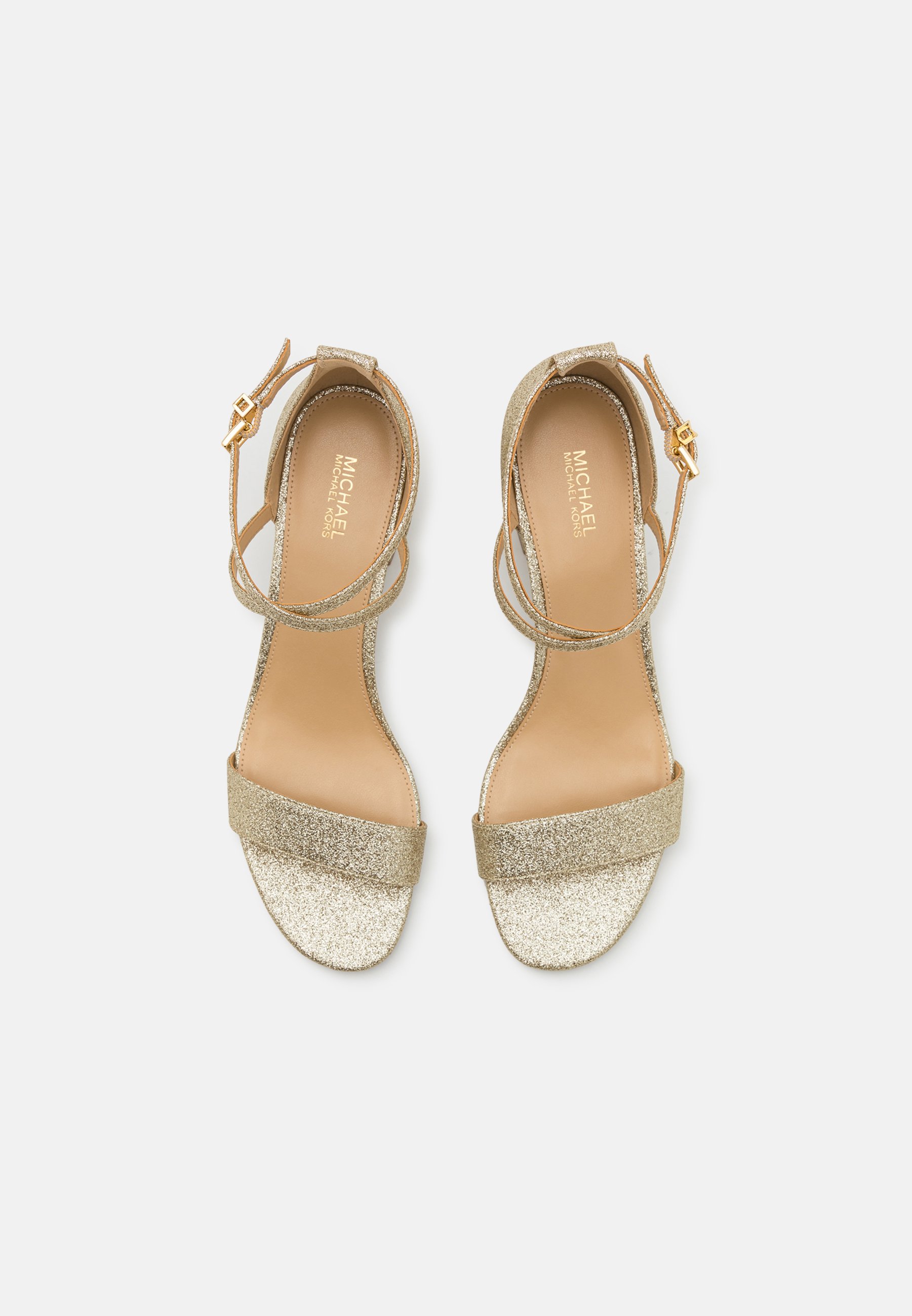 MICHAEL Michael Kors SERENA FLEX - Sandals - pale gold/gold-coloured -  Zalando