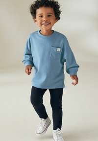 Next SET REGULAR FIT - Mikina - blue