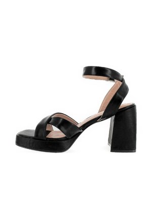 Blogger Sandalias con plataforma - black