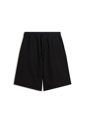 Bershka RUSTIC SKATER - Shorts - black