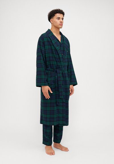 Polo Ralph Lauren ROBE LOUNGE - Albornoz - green/blue/black