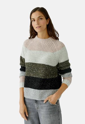 Pullover - khaki rose