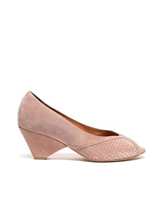 Peeptoe - dusty rose