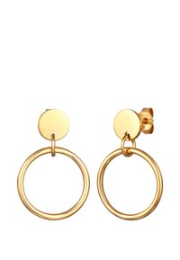 GEO CIRCLE PLATE - Ohrringe - gold-coloured