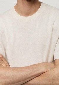 Mango T-shirt basic - sand