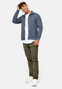 INDICODE JEANS INSHARPIS - Sweatjakke - navy mix
