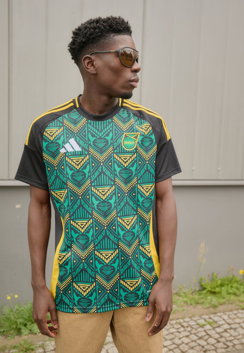 adidas Performance JAMAICA JFF AWAY National team wear black