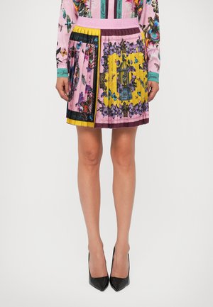 MIX BUCKLES - Fustă mini - rosa