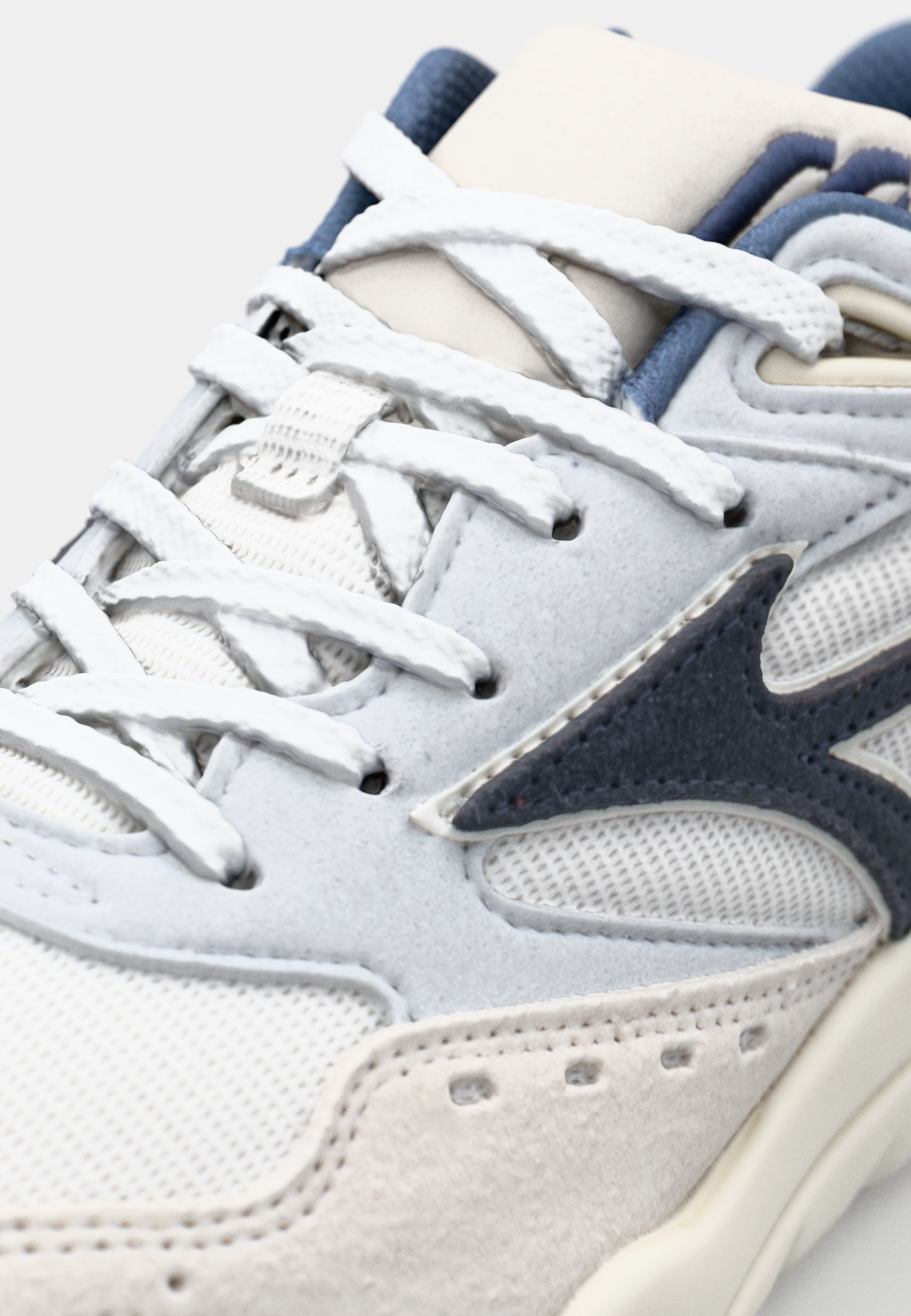 Mizuno Sportstyle CONTENDER UNISEX - Sneakers laag - snow white