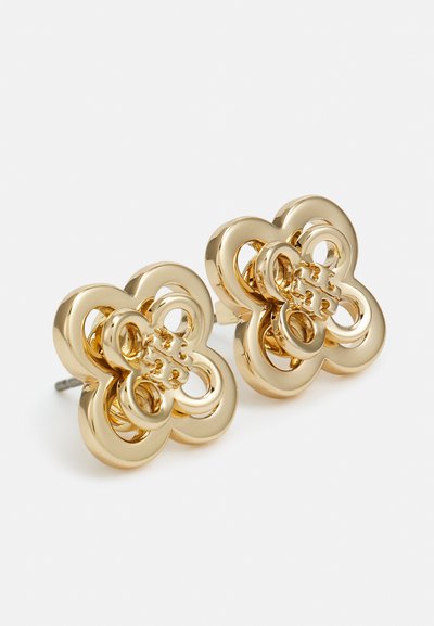 Tory Burch KIRA CLOVER STACKED STUD EARRING - Fülbevalók - gold-coloured