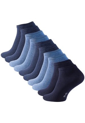 ESSENTIALS 10 PAAR - Socken - blau