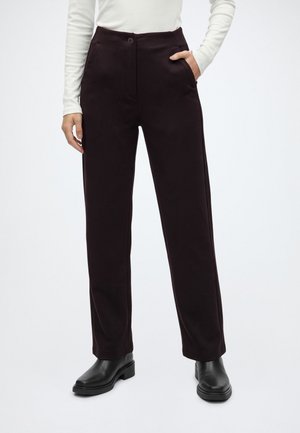 Vero Moda, VMMIELA BARREL STRETCH PANT - Wide leg - chocolate torte