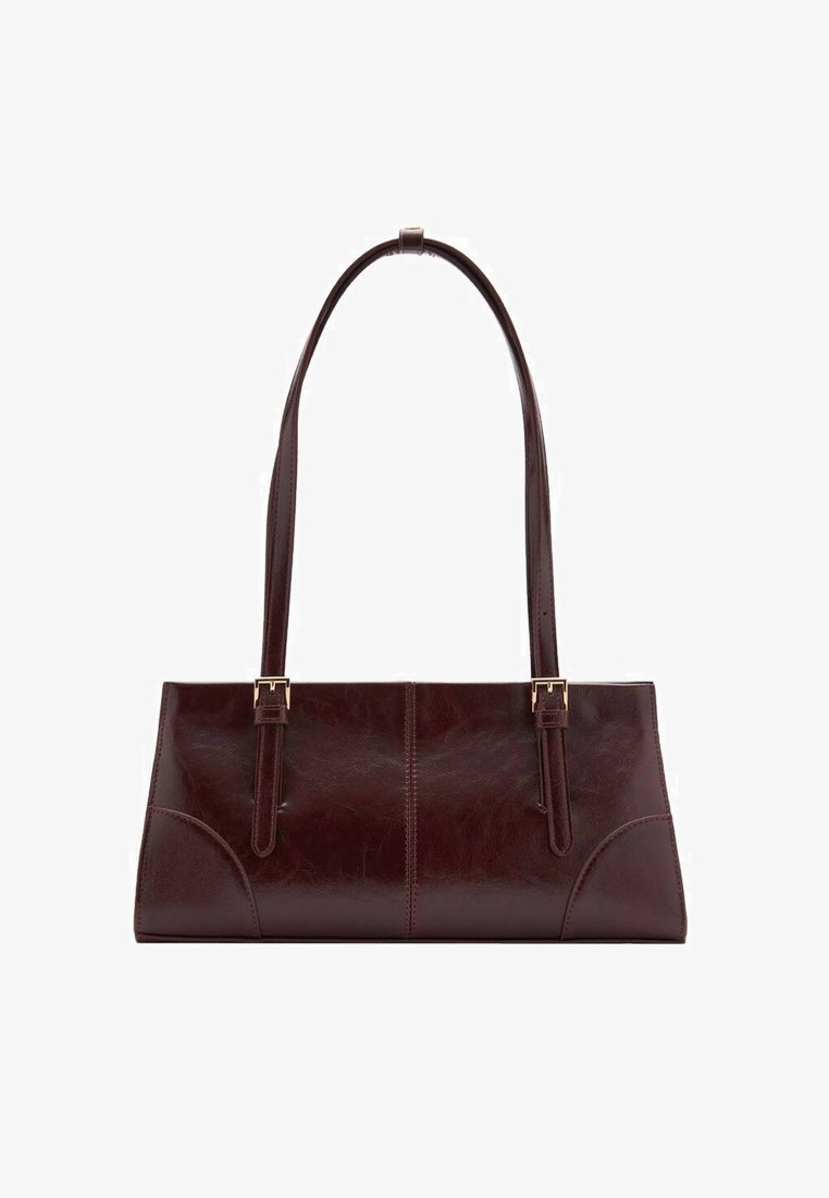 Mango Bolso de mano - bordeaux