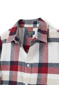 OVS WITH CHECK PATTERN  - Hemd - white red