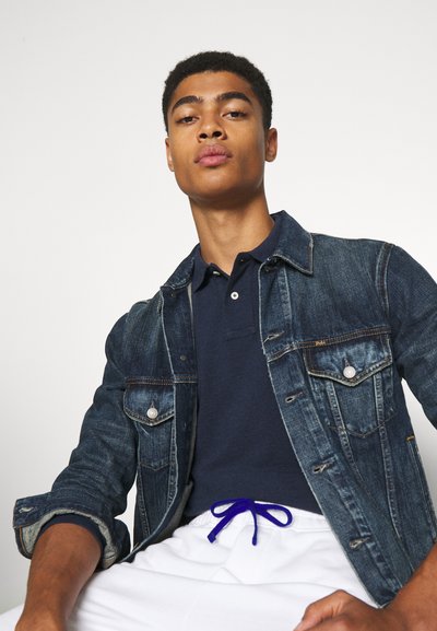 Polo Ralph Lauren LONG SLEEVE - Camisola de manga comprida - medieval blue heather