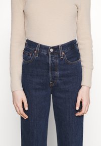 Levi's® RIBCAGE STRAIGHT ANKLE - Jeans a sigaretta - noe dark mineral