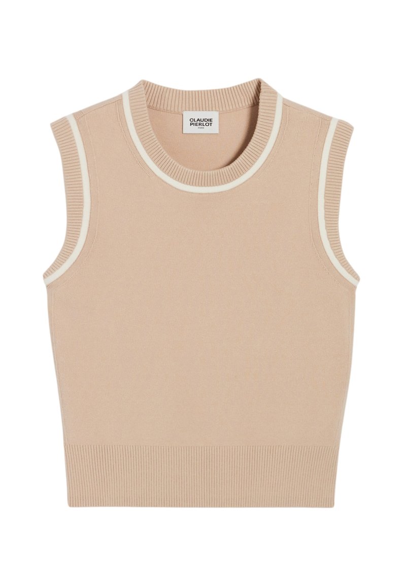 CLAUDIE PIERLOT Top beige