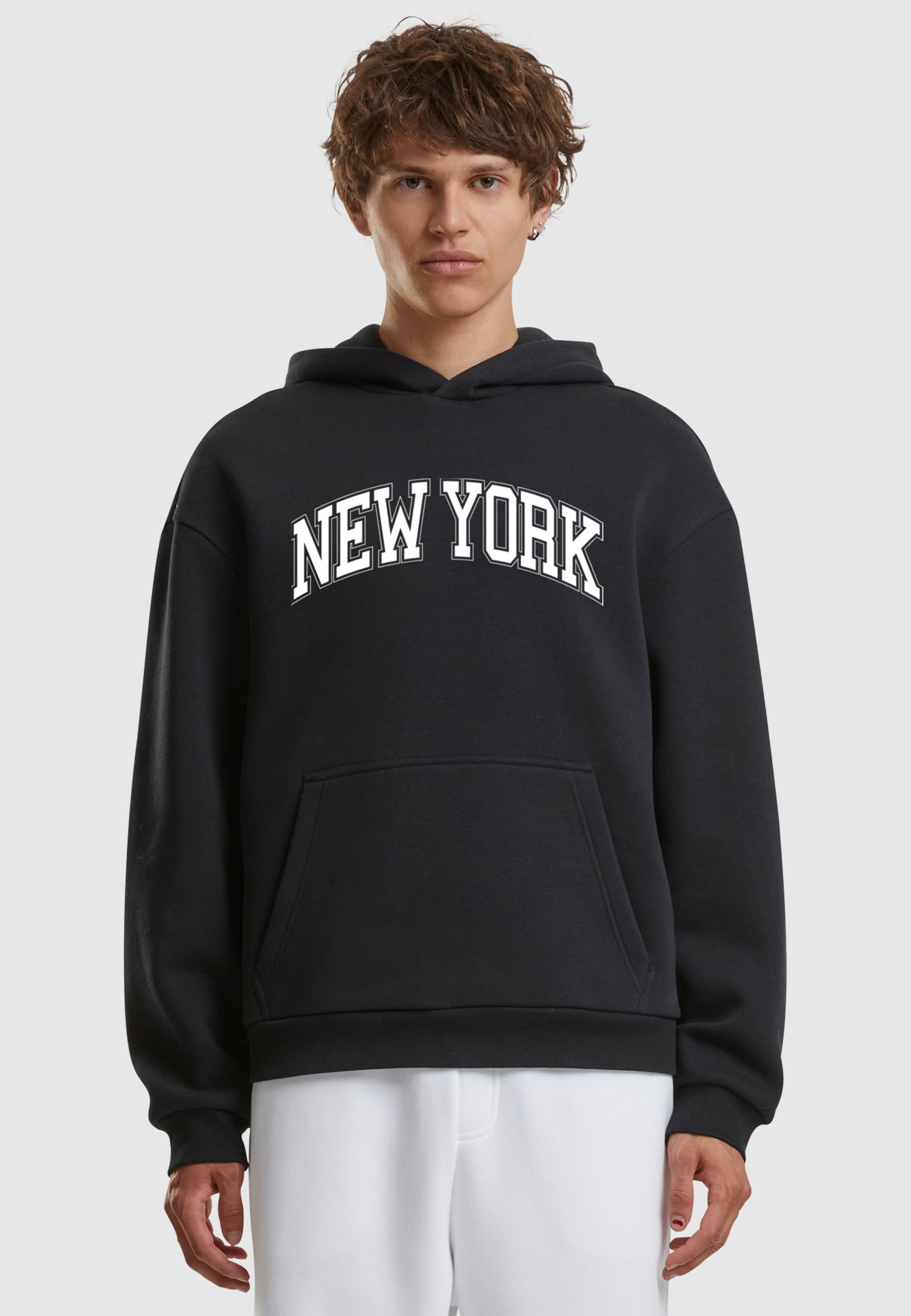 T-shirt à Capuche Homme - Noir, Coupe Slim, Manches Courtes - JOHN H (Neuf Avec étiquettes)