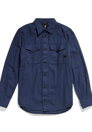 SLIM SHIRT - Pluus - sartho blue gd