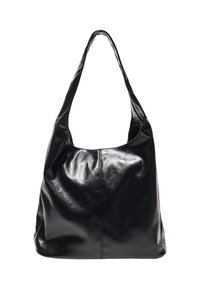 HALF-MOON WITH ZIP - Borsa a mano - black
