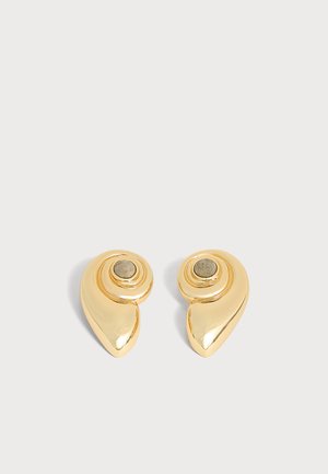 LUV AJ, THE PALMA SHELL STUDS - Boucles d'oreilles - gold-coloured