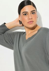 Ulla Popken Maglione - gray green