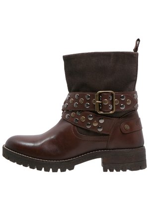 Cowboy-/Bikerlaarsjes - light brown