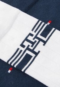 Tommy Hilfiger MEN MONOGRAM STRIPE 4 PACK - Socks - white
