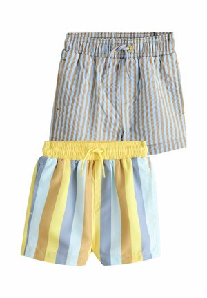 Next, 2 PACK - Badeshorts - blue/yellow