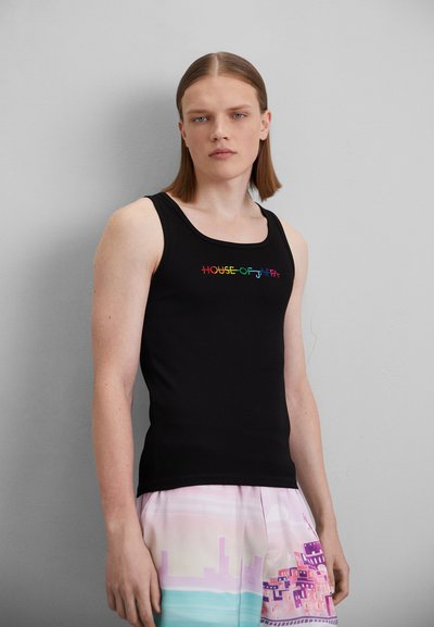 HOUSE OF JAFFA LOGO UNISEX - Μπλούζα - black