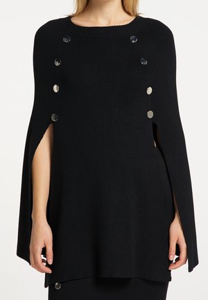 DreiMaster Cape - black