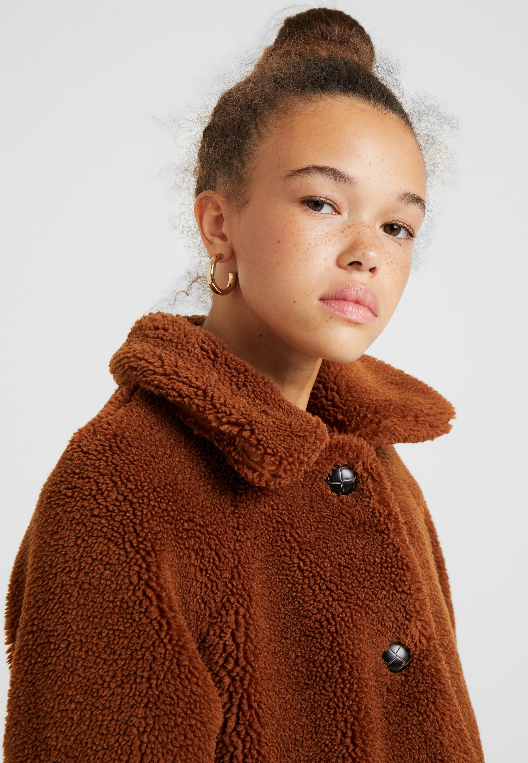 Only Petite Onlemily Jacket Winter Jacket Caramel Café, Women's, Size: XXS, Brown