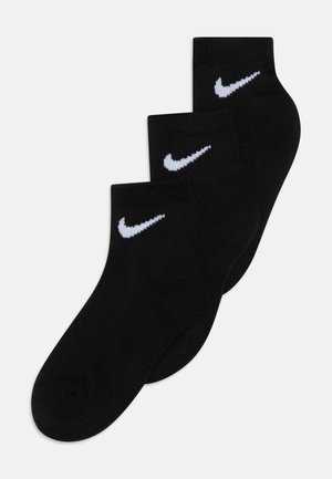 BASIC ANKLE UNISEX 3 PACK - Socken - black