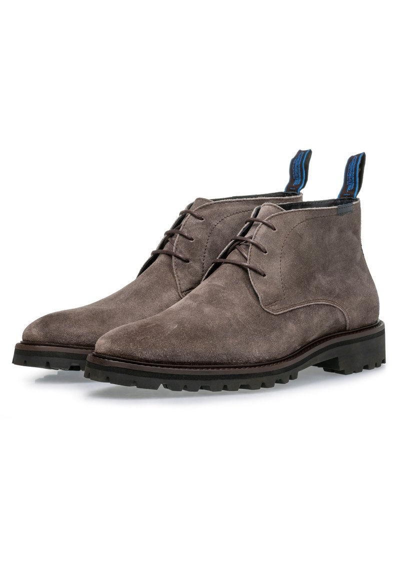 Herren Schnürboots | Floris van Bommel Schnürstiefelette taupe - CV80135 Herren Schnürboots | Floris van Bommel Schnürstiefelette taupe - CV80135